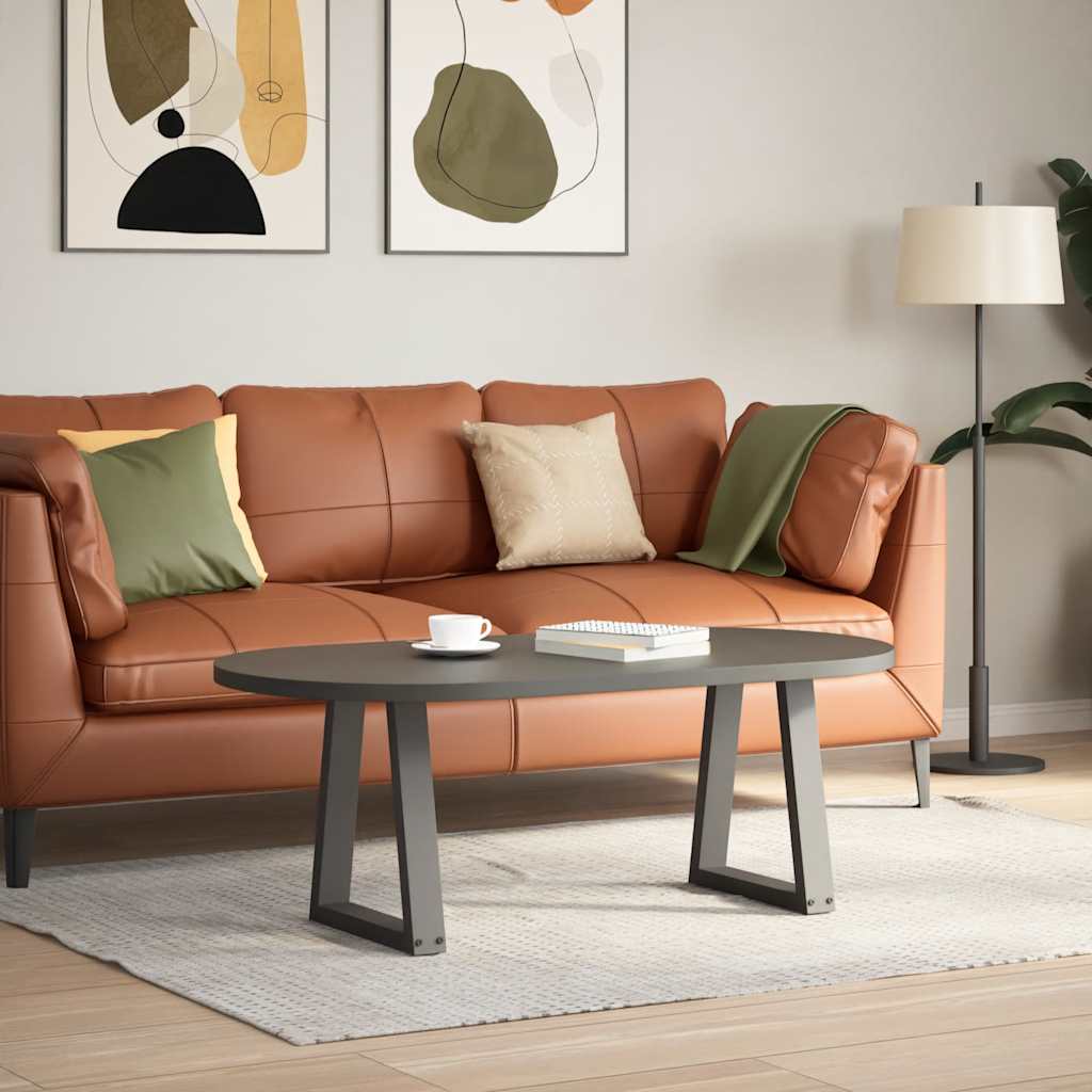 vidaXL Nogi do stolika kawowego w kształcie litery V 2 szt. Antracyt 28x(42-43,3) cm Stal