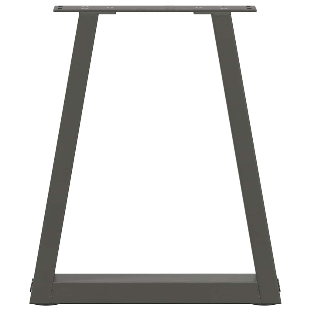 vidaXL Nogi do stolika kawowego w kształcie litery V 2 szt. Antracyt 28x(42-43,3) cm Stal