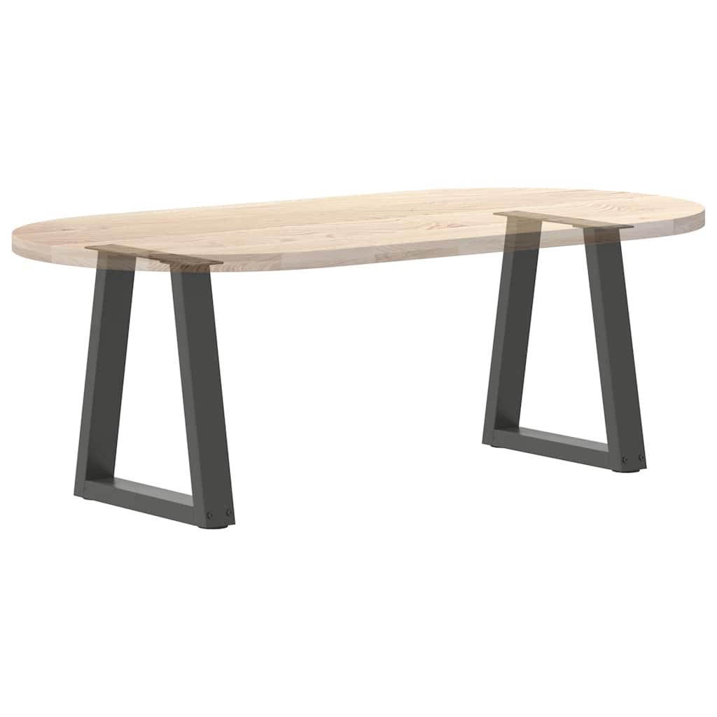vidaXL Nogi do stolika kawowego w kształcie litery V 2 szt. Antracyt 38x(42-43,3) cm Stal