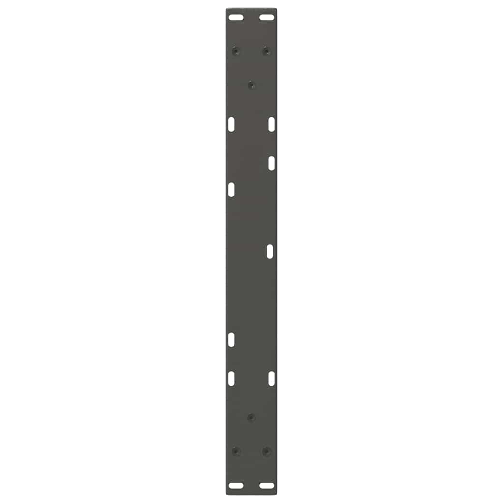 vidaXL Nogi do stolika kawowego w kształcie litery V 2 szt. Antracyt 60x(42-43,3) cm Stal