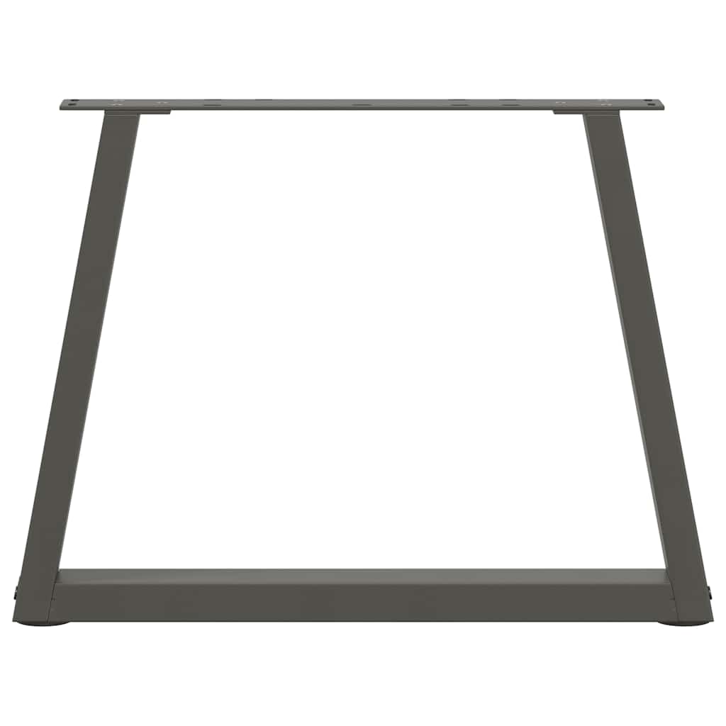 vidaXL Nogi do stolika kawowego w kształcie litery V 2 szt. Antracyt 70x(42-43,3) cm Stal