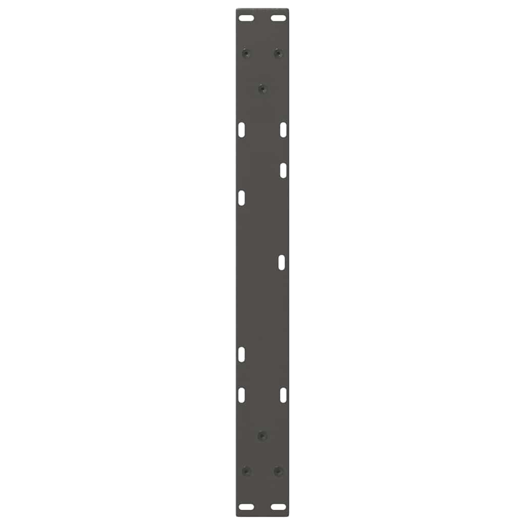 vidaXL Nogi do stolika kawowego w kształcie litery V 2 szt. Antracyt 70x(42-43,3) cm Stal