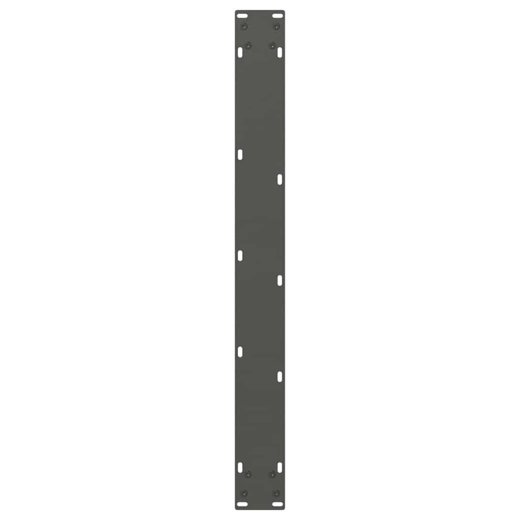 vidaXL Nogi do stołu jadalnego w kształcie litery V 2 szt. Antracyt 70x(72-73,3) cm Stal