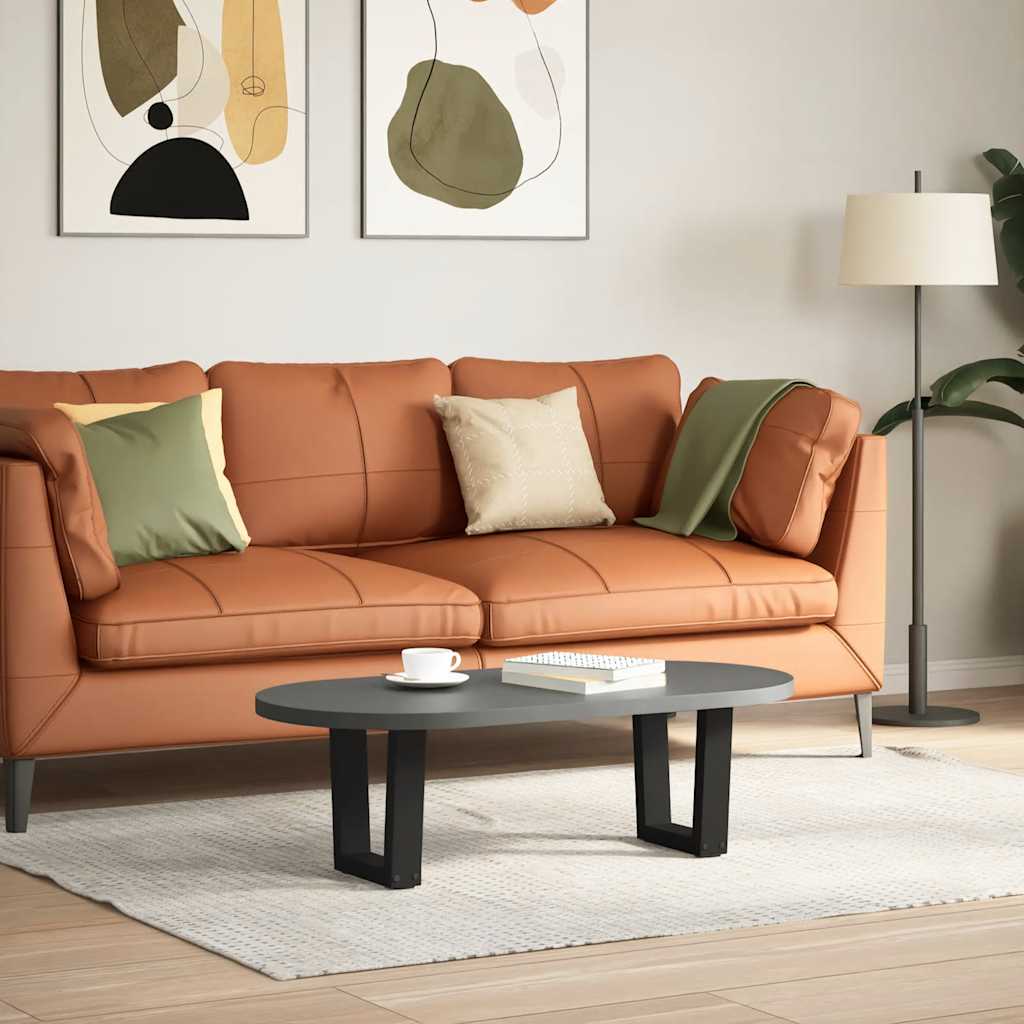 vidaXL Nogi do stolika kawowego w kształcie litery V 2 szt. Czarne 30x(30-31,3) cm Stal