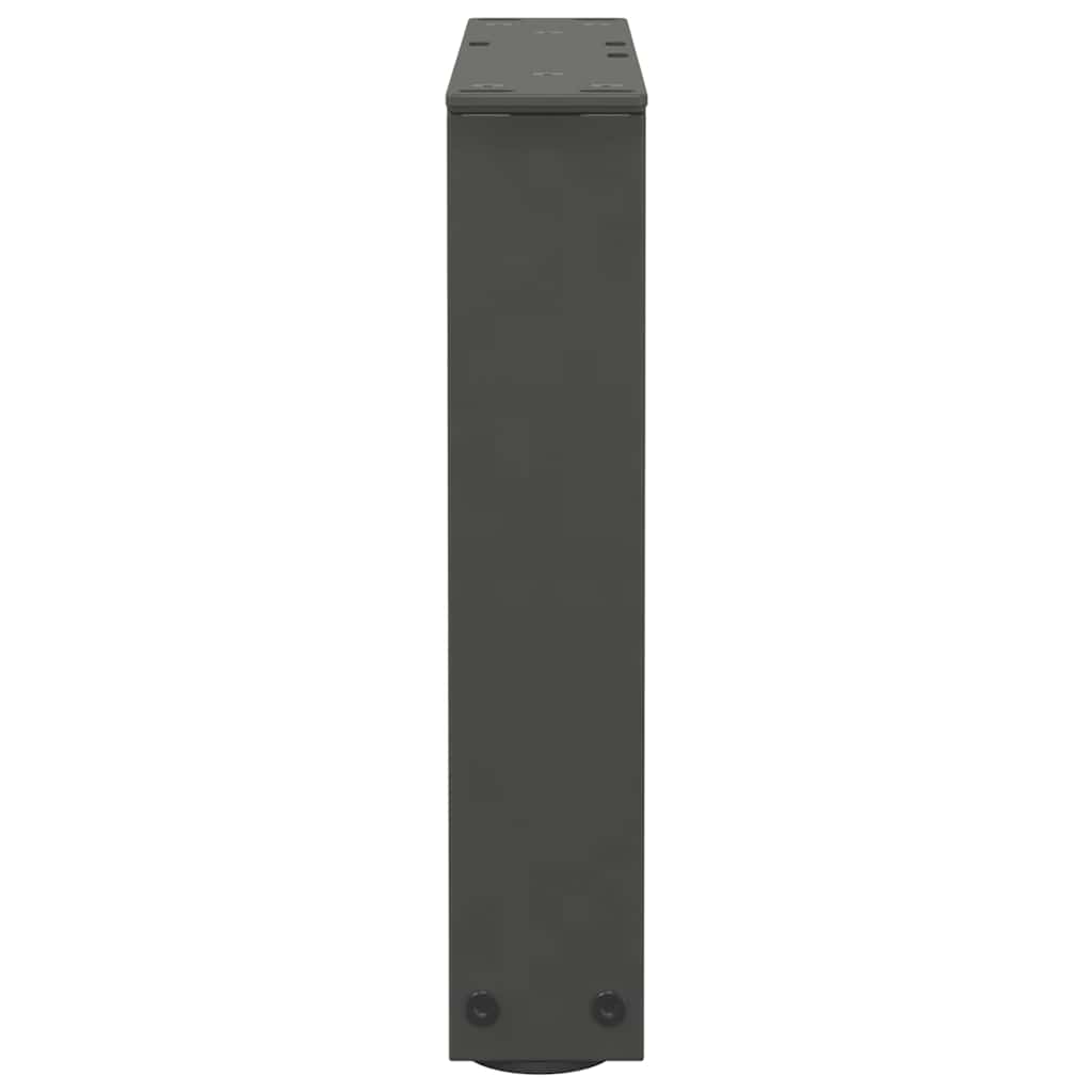 vidaXL Nogi do stolika kawowego w kształcie litery V 2 szt. Antracyt 30x(30-31,3) cm Stal