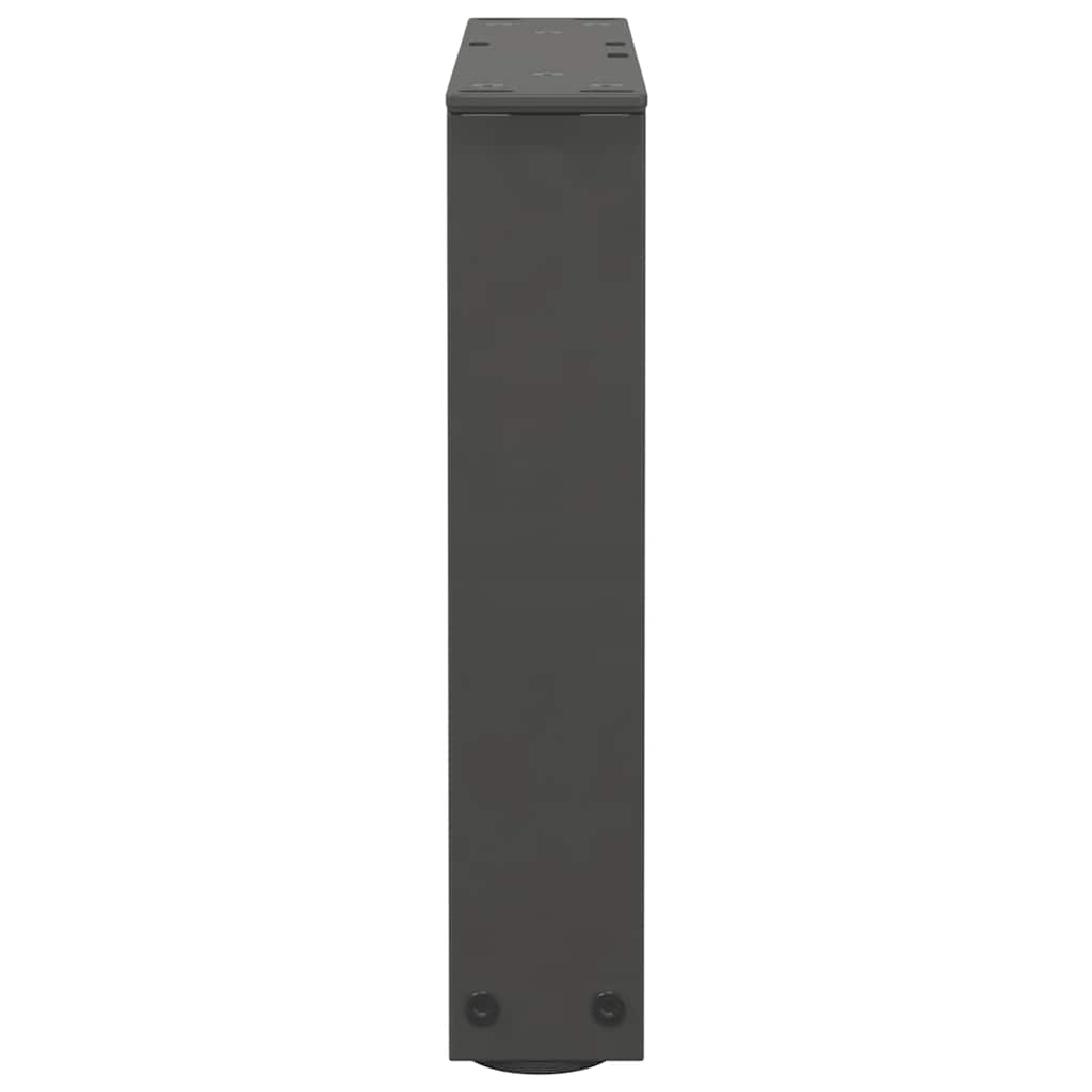 vidaXL Nogi do stolika kawowego w kształcie litery V 2 szt. Antracyt 40x(30-31,3) cm Stal