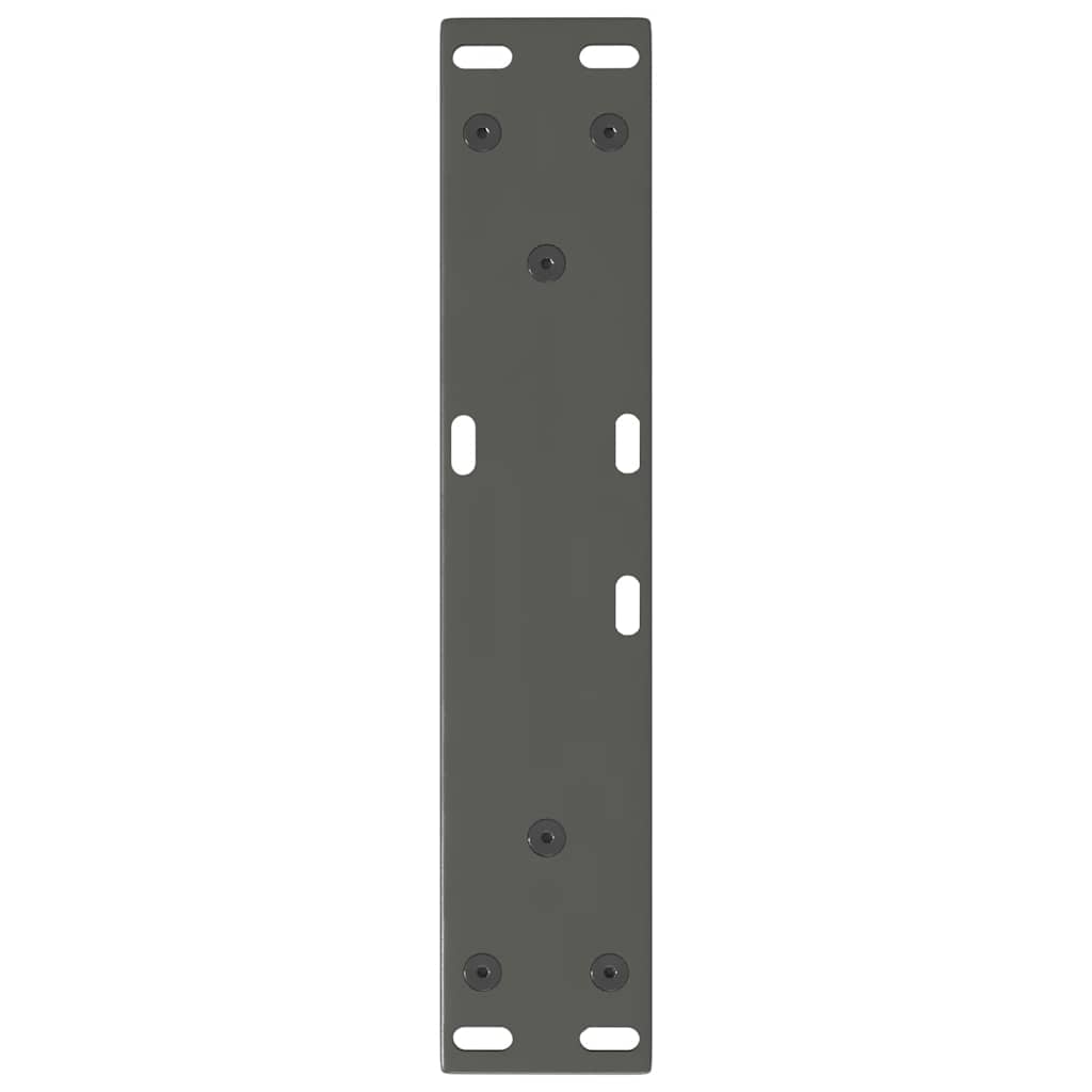 vidaXL Nogi do stolika kawowego w kształcie litery V 2 szt. Antracyt 40x(30-31,3) cm Stal