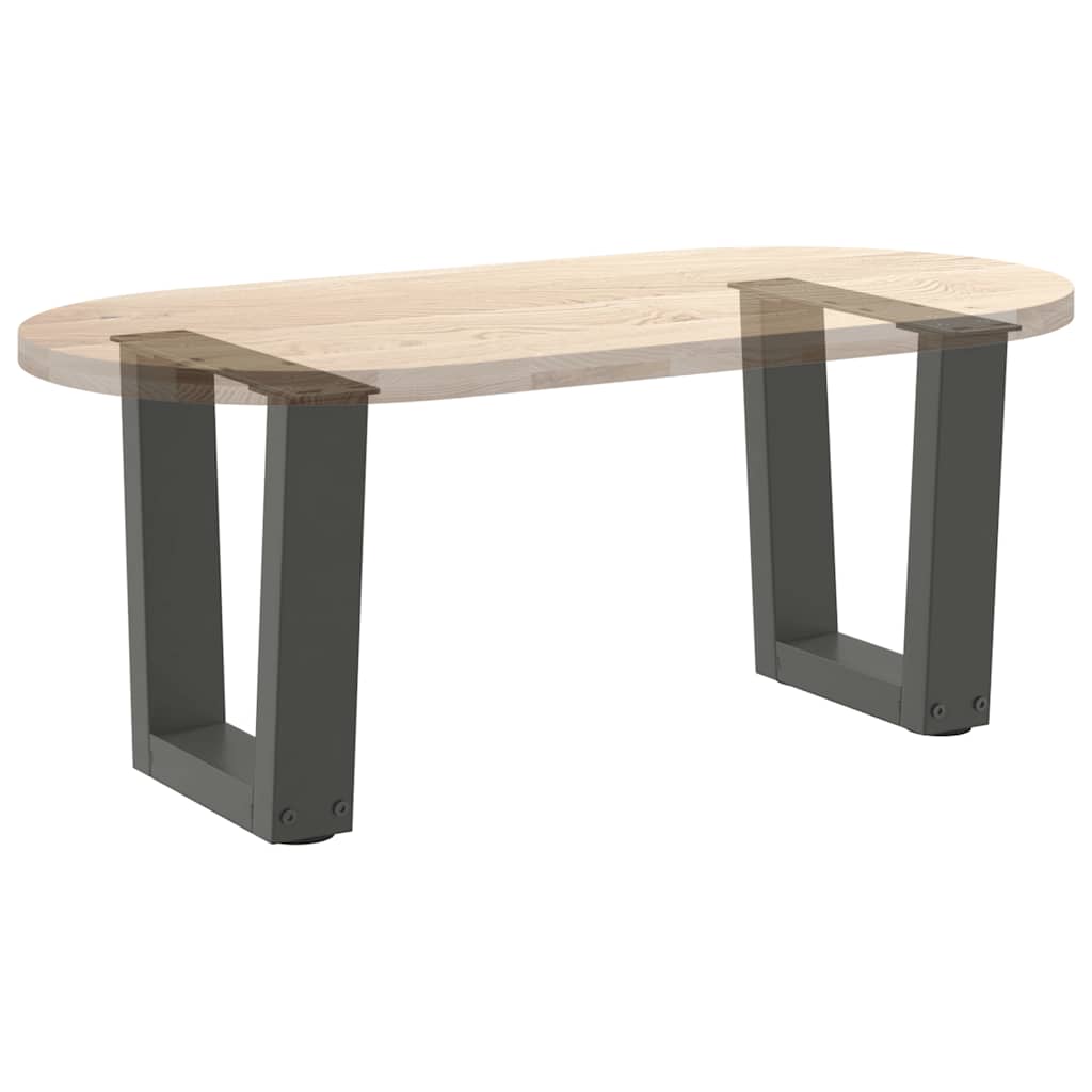 vidaXL Nogi do stolika kawowego w kształcie litery V 2 szt. Antracyt 40x(30-31,3) cm Stal