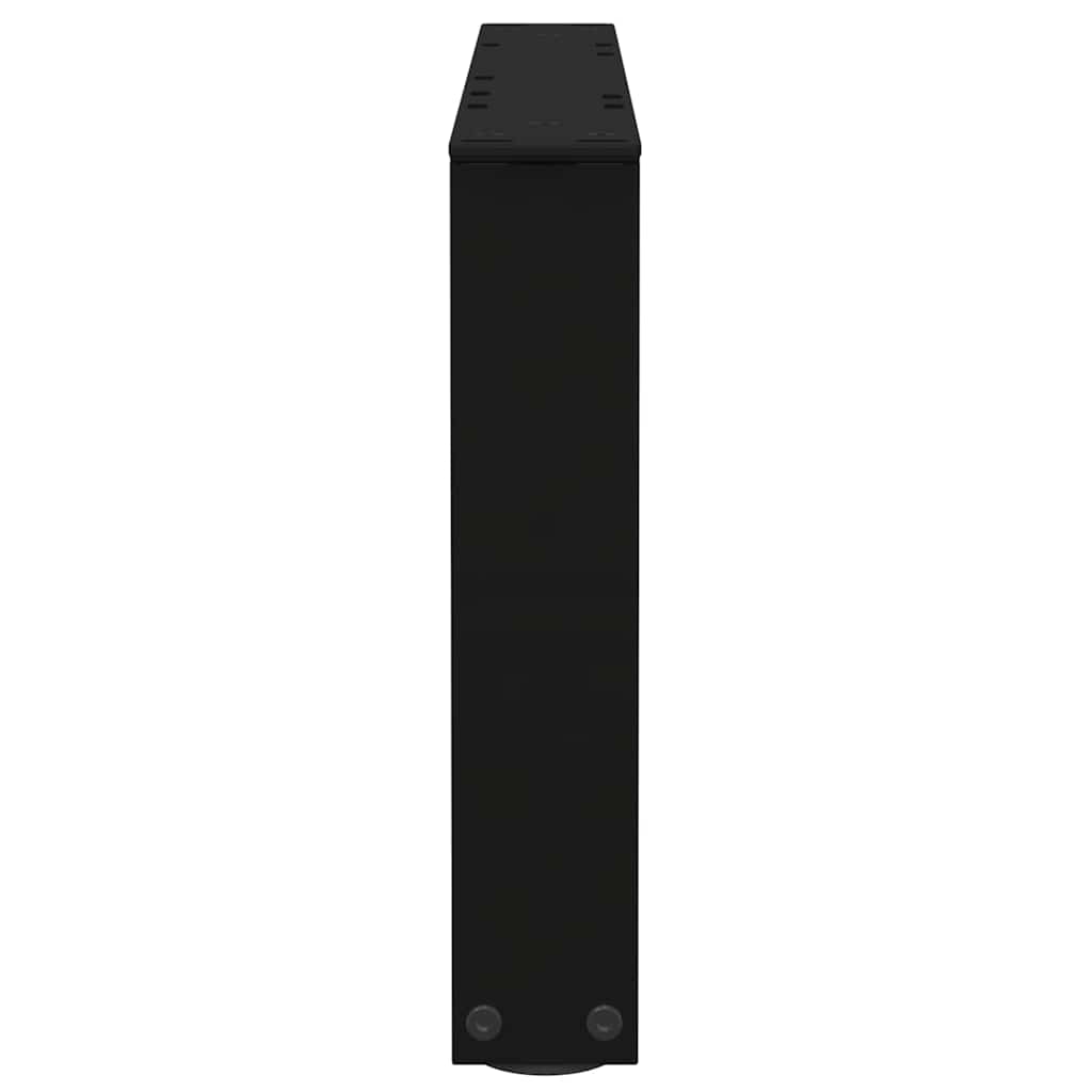 vidaXL Nogi do stolika kawowego w kształcie litery V 2 szt. Czarne 50x(30-31,3) cm Stal