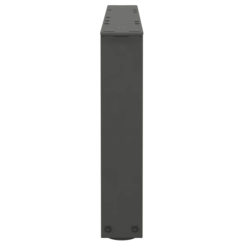 vidaXL Nogi do stolika kawowego w kształcie litery V 2 szt. Antracyt 50x(30-31,3) cm Stal