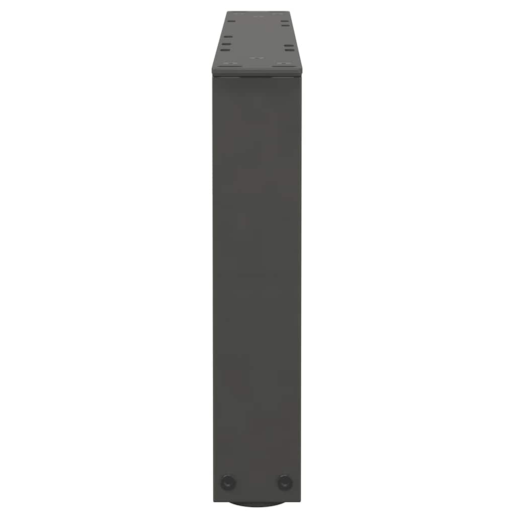 vidaXL Nogi do stolika kawowego w kształcie litery V 2 szt. Antracyt 60x(30-31,3) cm Stal