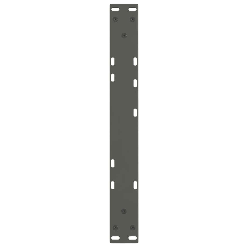 vidaXL Nogi do stolika kawowego w kształcie litery V 2 szt. Antracyt 60x(30-31,3) cm Stal