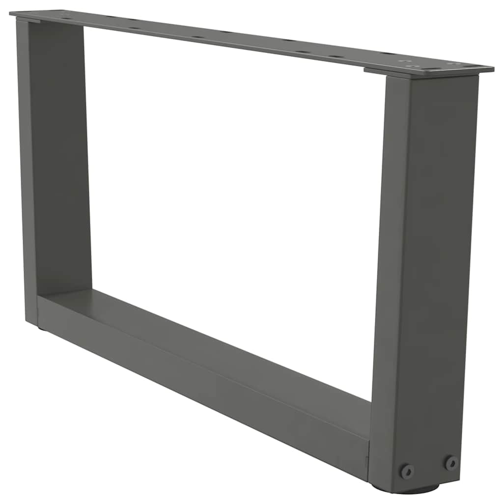 vidaXL Nogi do stolika kawowego w kształcie litery V 2 szt. Antracyt 70x(30-31,3) cm Stal