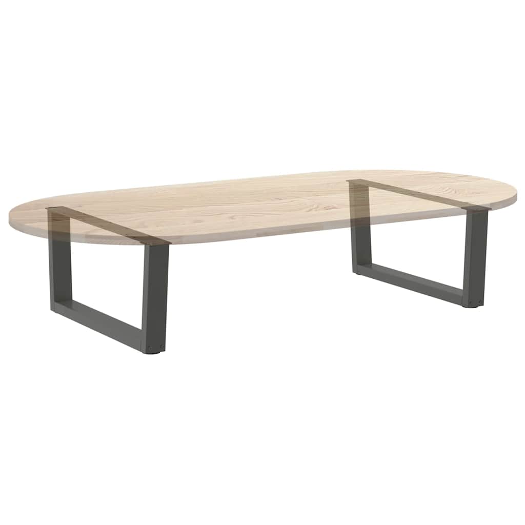 vidaXL Nogi do stolika kawowego w kształcie litery V 2 szt. Antracyt 70x(30-31,3) cm Stal