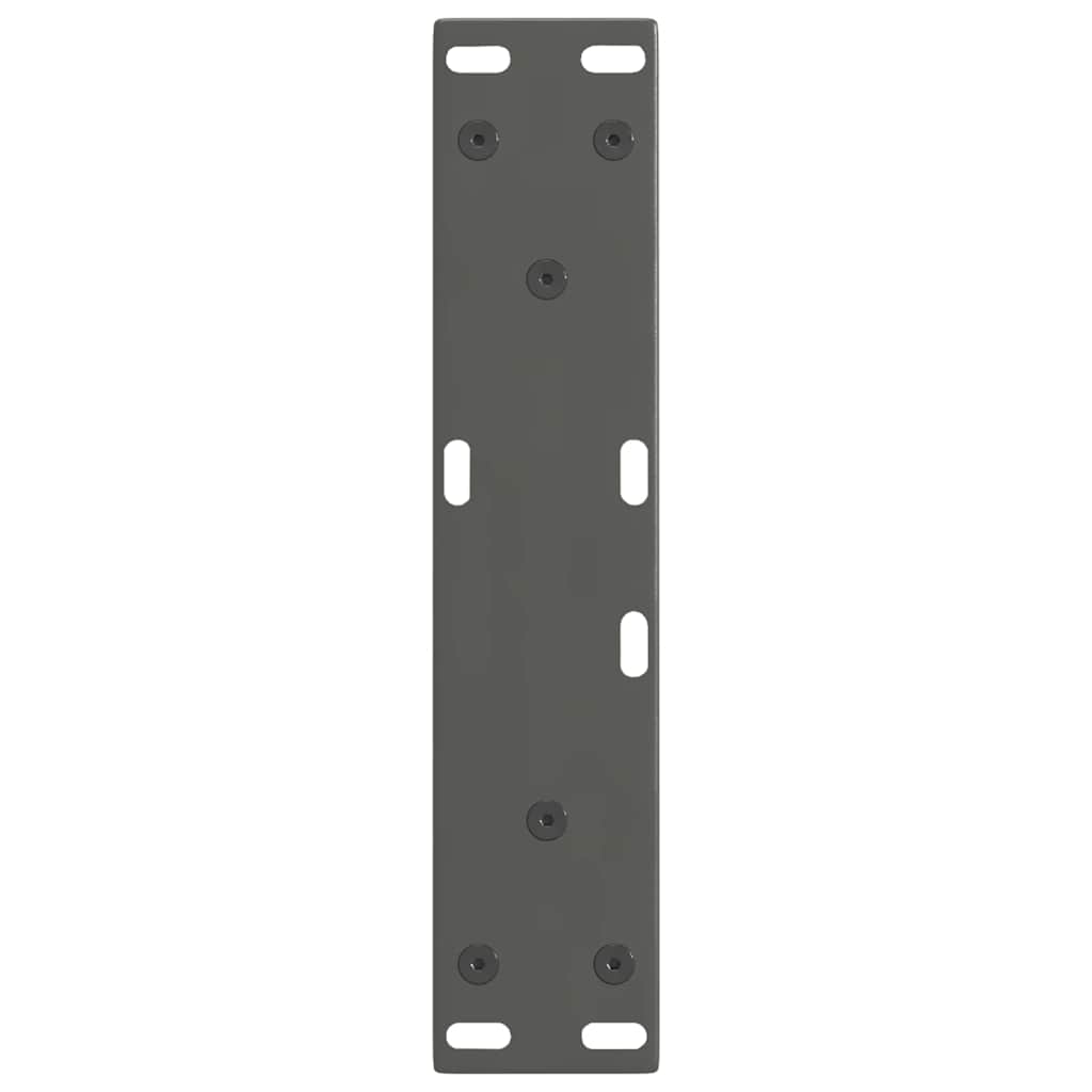 vidaXL Nogi do stolika kawowego w kształcie litery V 2 szt. Antracyt 38x(42-43,3) cm Stal