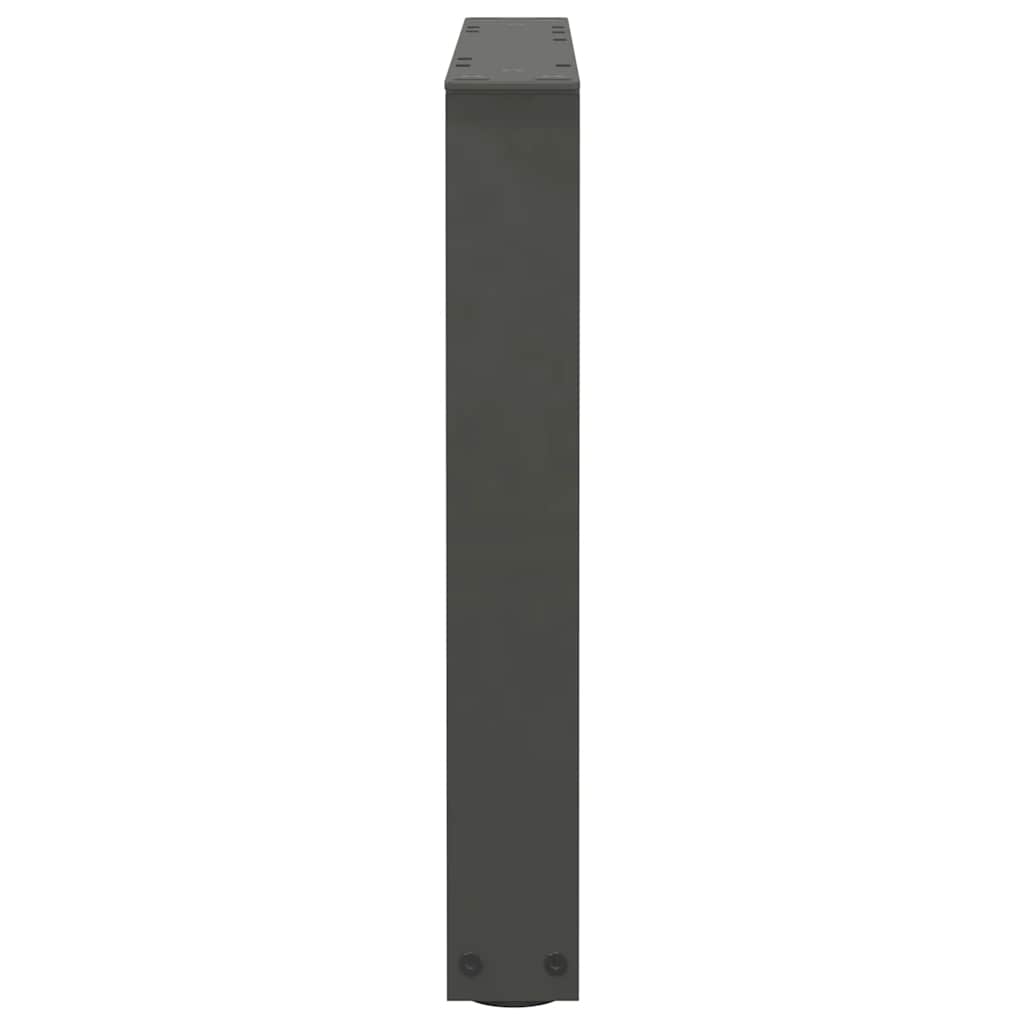 vidaXL Nogi do stolika kawowego w kształcie litery V 2 szt. Antracyt 50x(42-43,3) cm Stal