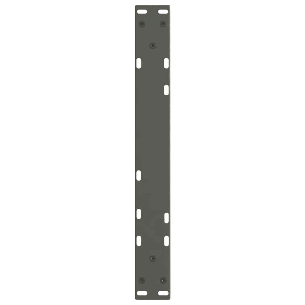 vidaXL Nogi do stolika kawowego w kształcie litery V 2 szt. Antracyt 50x(42-43,3) cm Stal