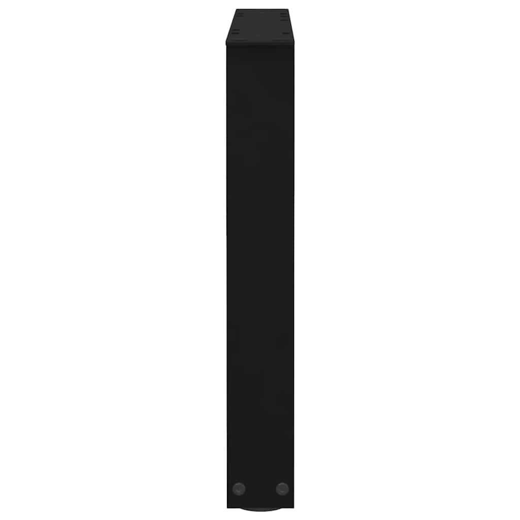 vidaXL Nogi do stolika kawowego w kształcie litery V 2 szt. Czarne 60x(42-43,3) cm Stal