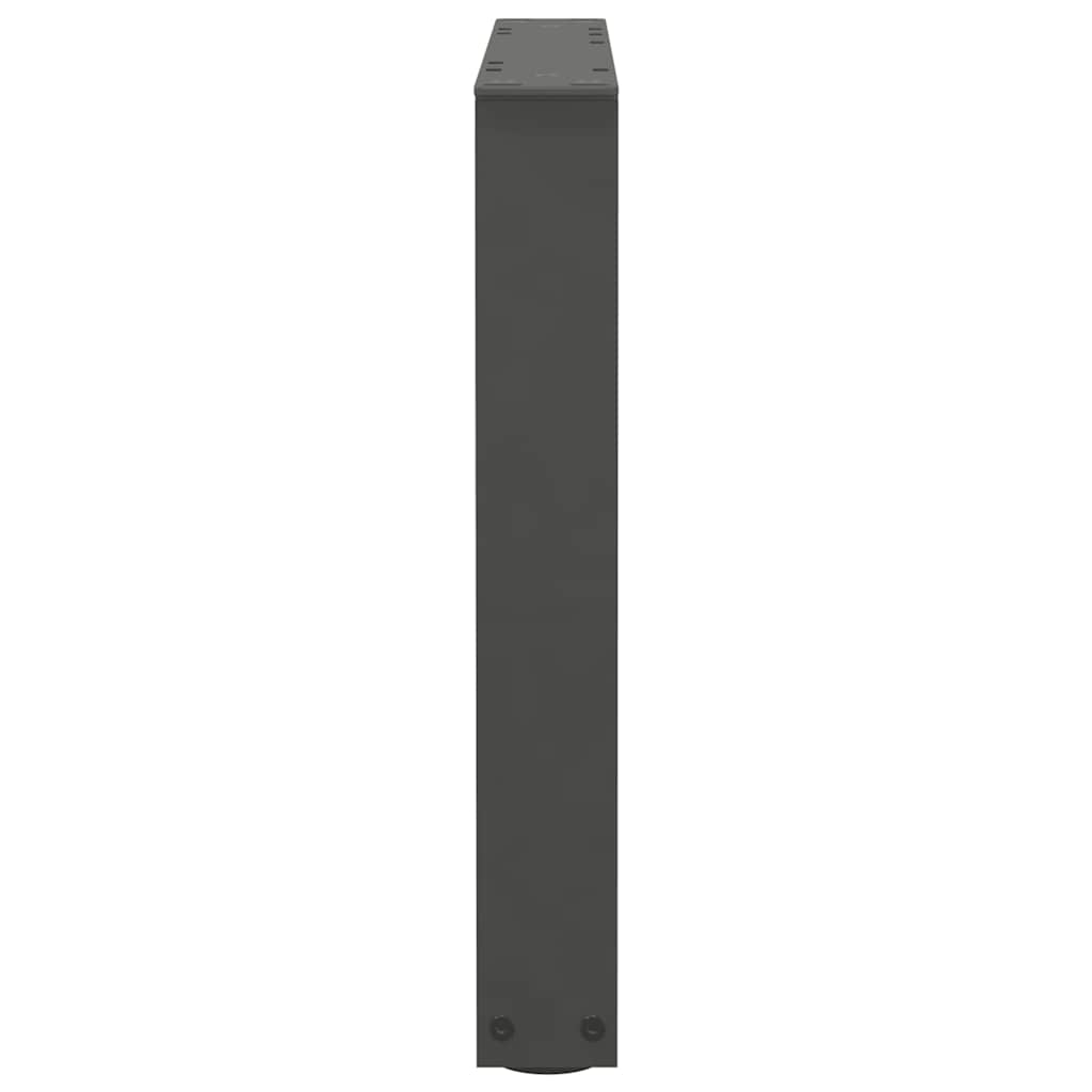vidaXL Nogi do stolika kawowego w kształcie litery V 2 szt. Antracyt 60x(42-43,3) cm Stal