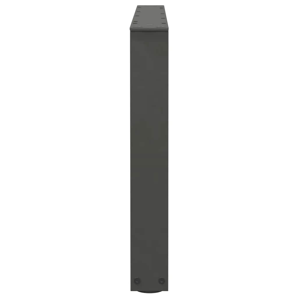 vidaXL Nogi do stolika kawowego w kształcie litery V 2 szt. Antracyt 70x(42-43,3) cm Stal