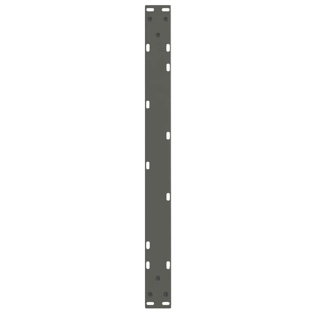vidaXL Nogi do stolika kawowego w kształcie litery V 2 szt. Antracyt 70x(42-43,3) cm Stal