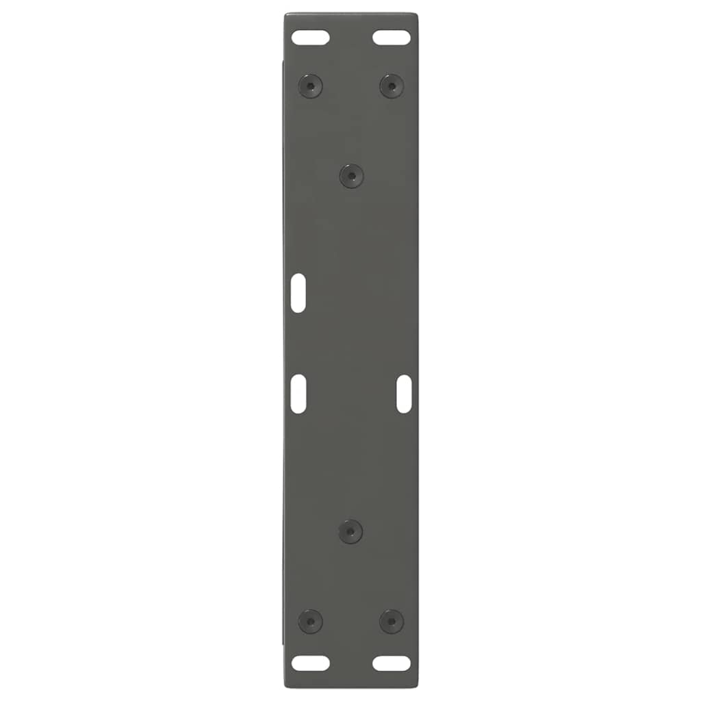vidaXL Nogi do stolika kawowego 2 szt. Antracyt 30x(30-31,3) cm Stal