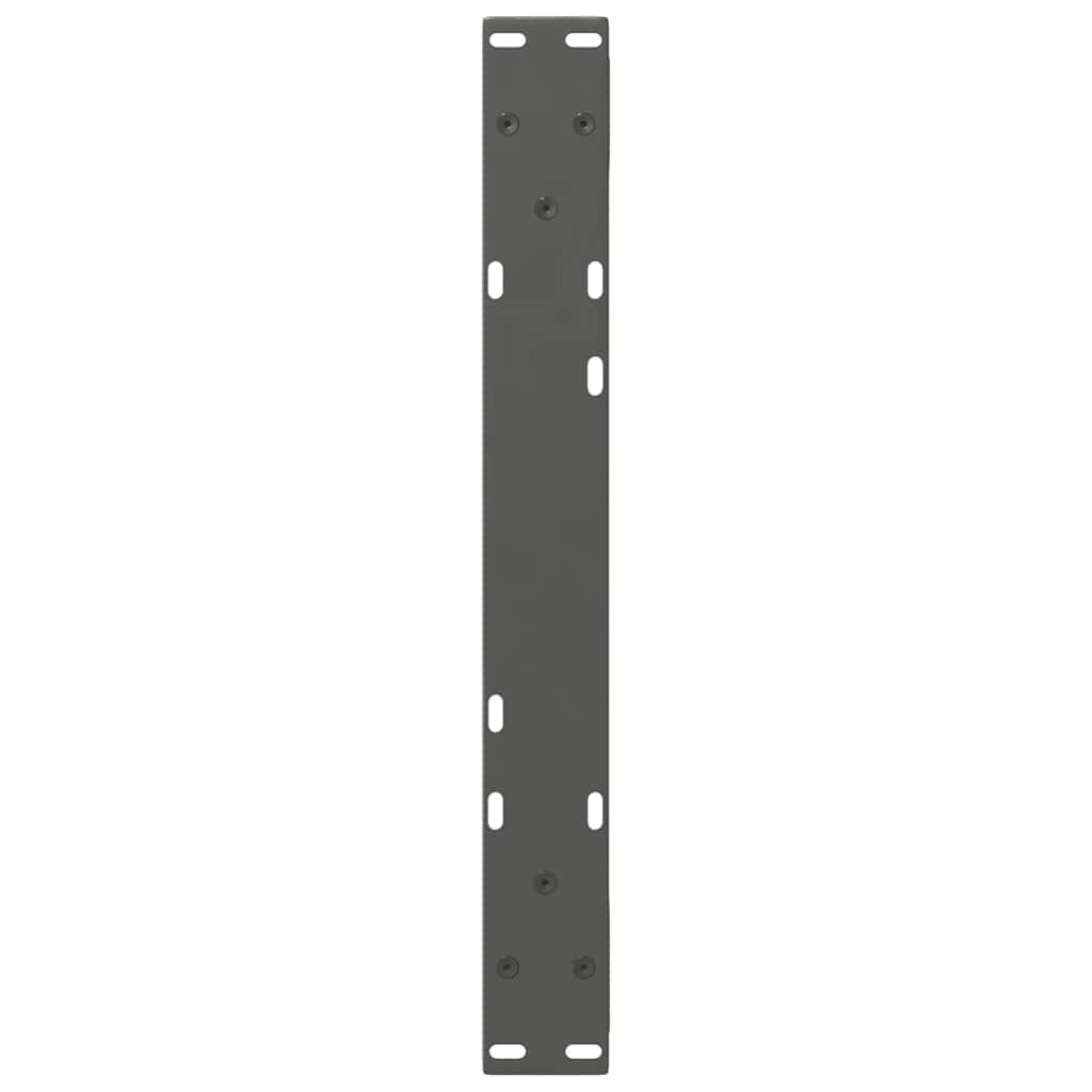 vidaXL Nogi do stolika kawowego 2 szt. Antracyt 50x(30-31,3) cm Stal