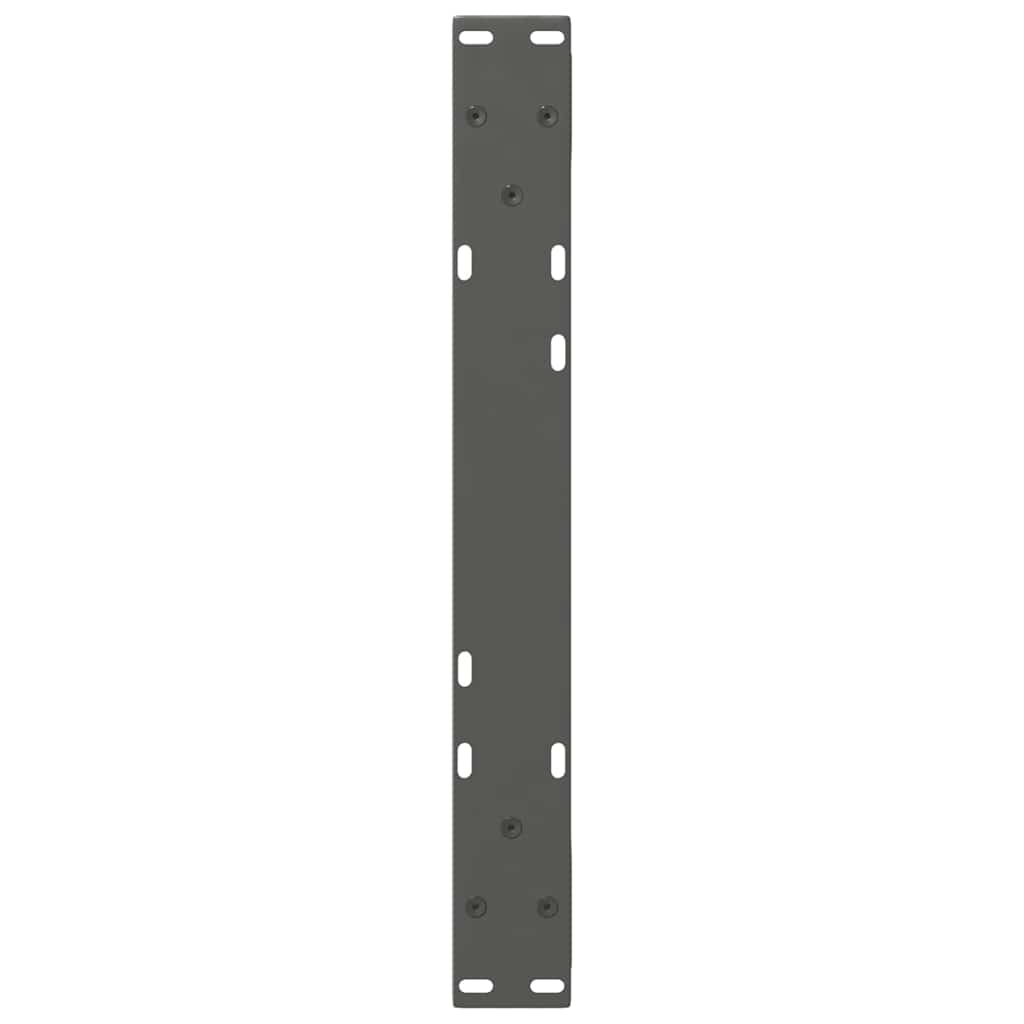 vidaXL Nogi do stolika kawowego 2 szt. Antracyt 60x(30-31,3) cm Stal