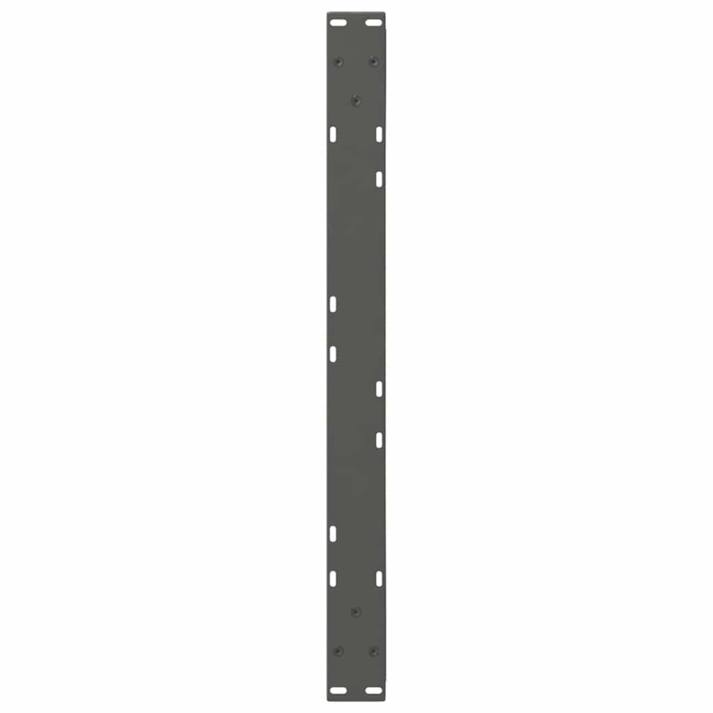 vidaXL Nogi do stolika kawowego 2 szt. Antracyt 70x(30-31,3) cm Stal