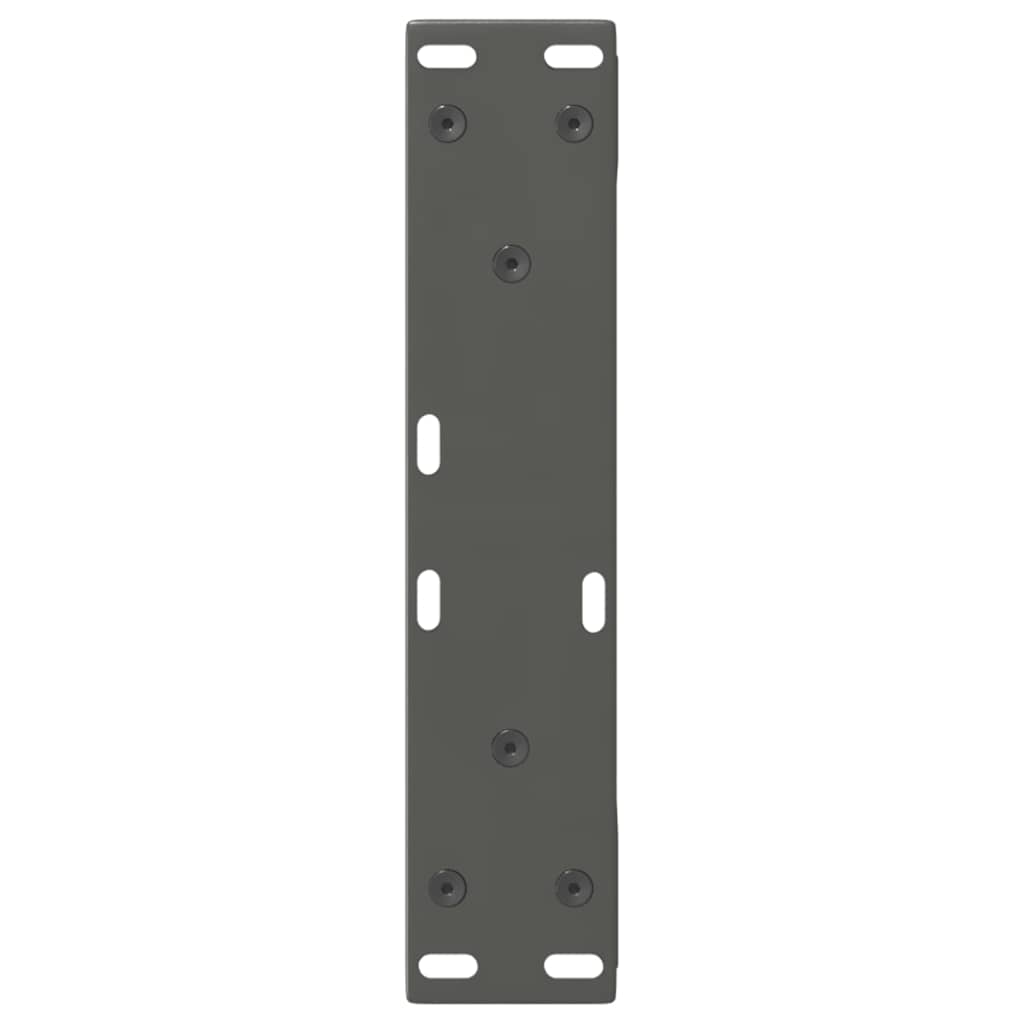 vidaXL Nogi do stolika kawowego 2 szt. Antracyt 28x(42-43,3) cm Stal
