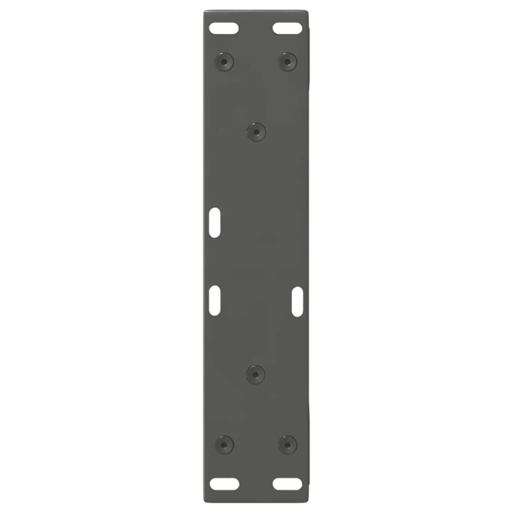 vidaXL Nogi do stolika kawowego 2 szt. Antracyt 38x(42-43,3) cm Stal