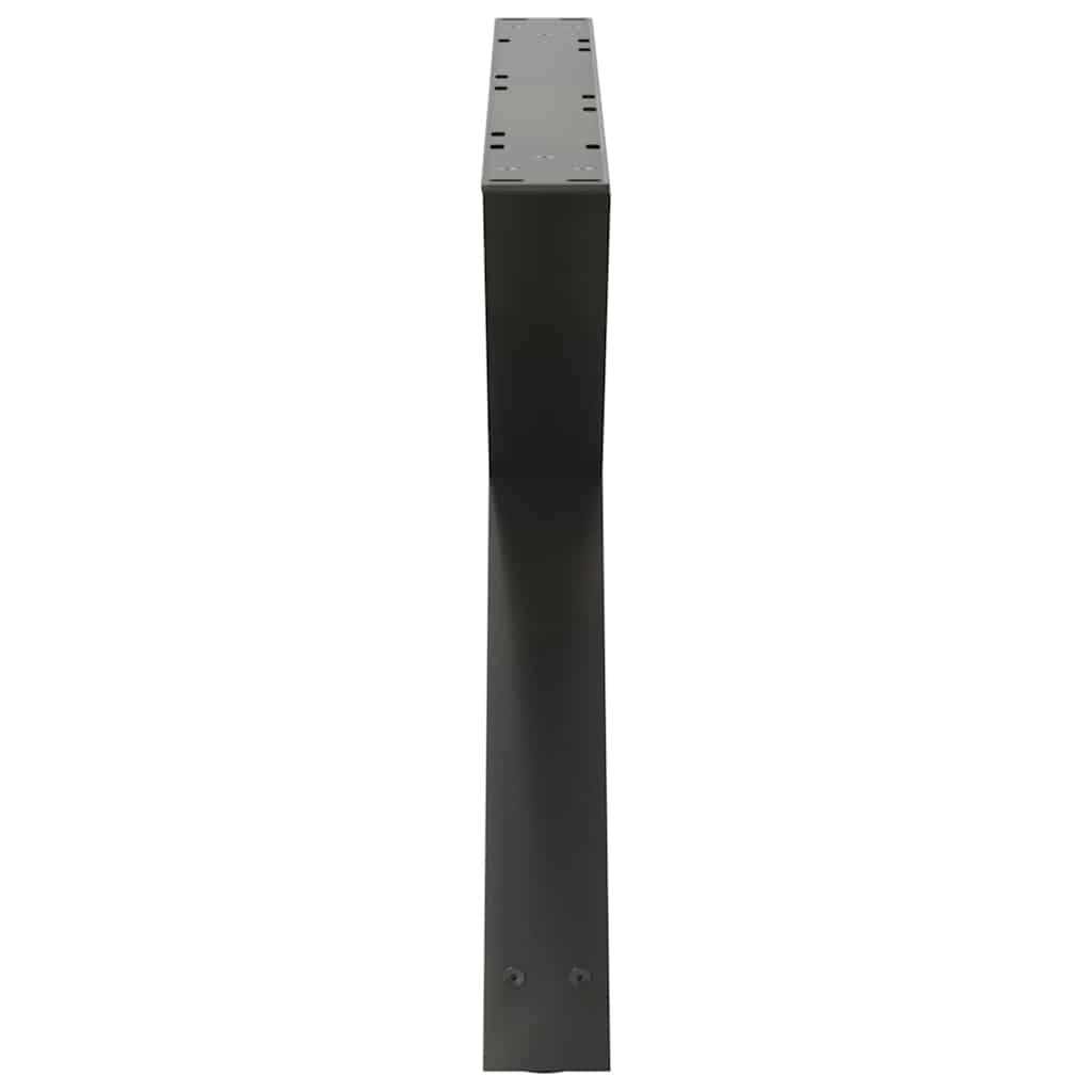 vidaXL Nogi do stolika kawowego 2 szt. Antracyt 70x(42-43,3) cm Stal
