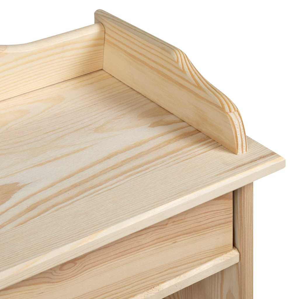 vidaXL Regał na wino Naturalny 58 x 28 x 90 cm Drewno sosnowe
