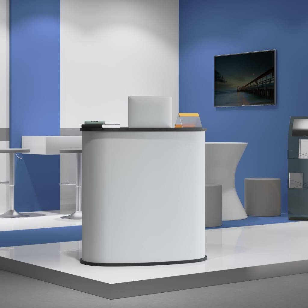 vidaXL Lada targowa, składana, 90x48x93 cm, materiał drewnopochodny