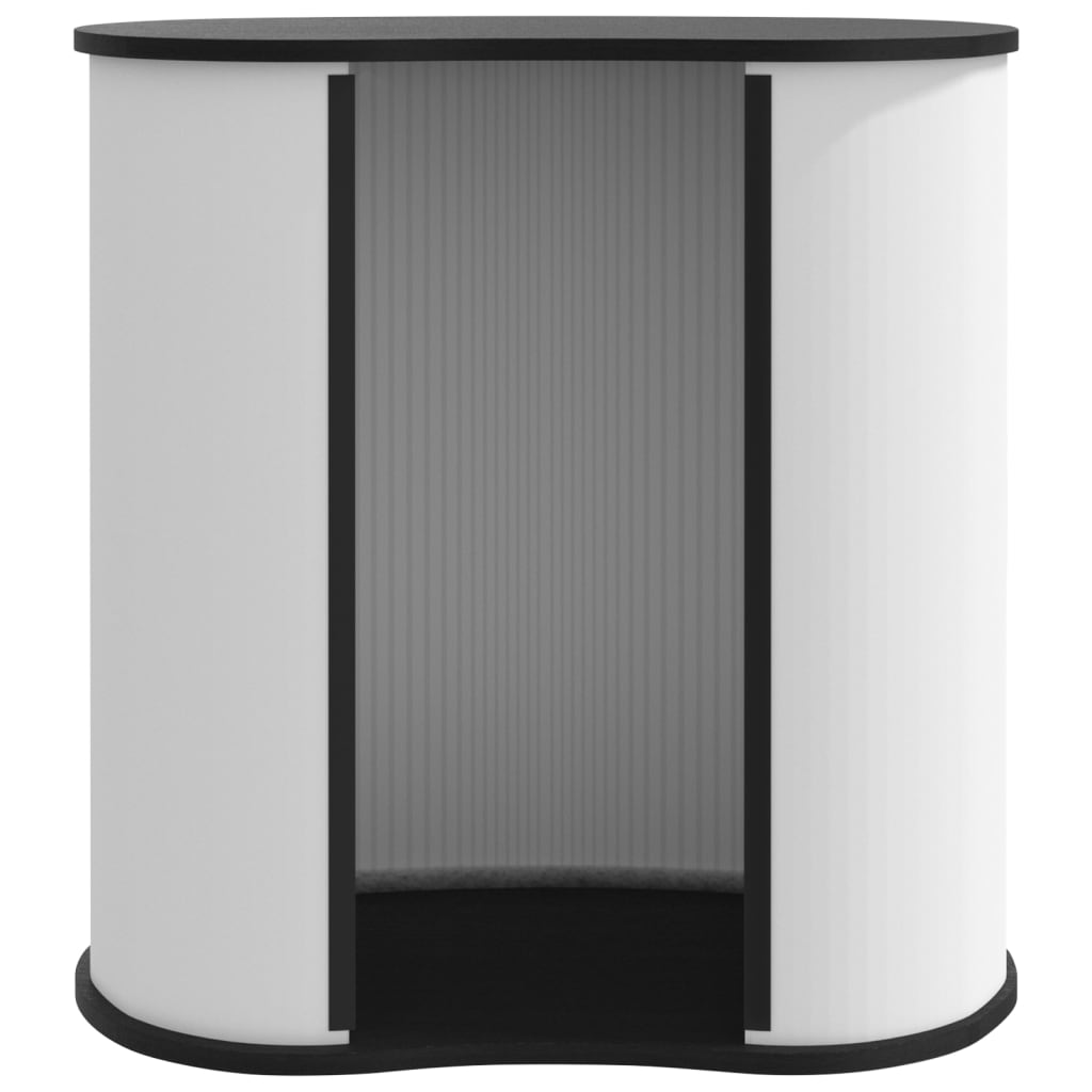 vidaXL Lada targowa, składana, 90x48x93 cm, materiał drewnopochodny