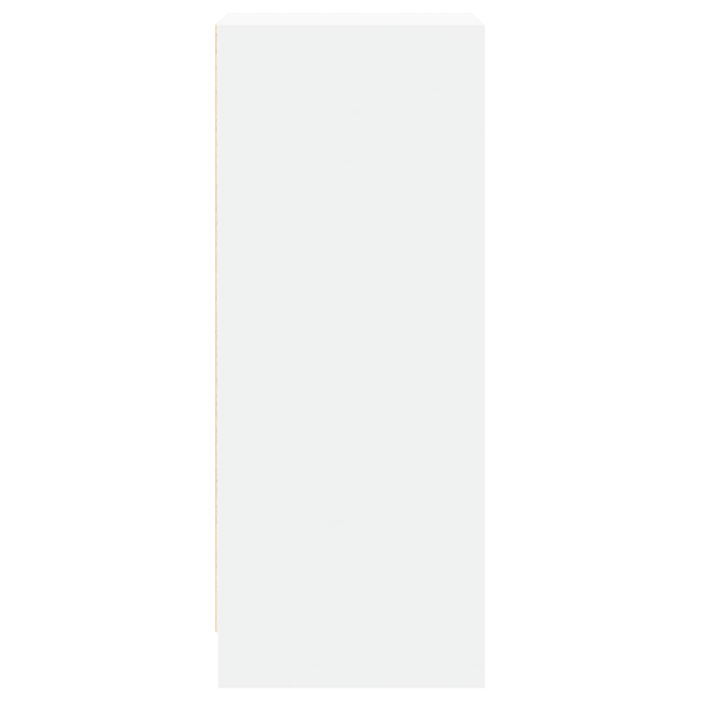 vidaXL Szafka z LED, biała, 42,5x34x85 cm, materiał drewnopochodny