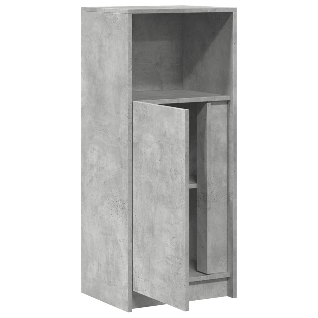 vidaXL Szafka z LED, szarość betonu, 42,5x34x100 cm
