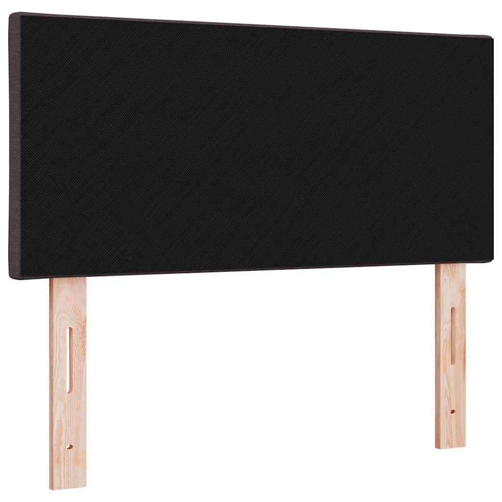 vidaXL Wezgłowie LED Brązowy 100 cm tkanina