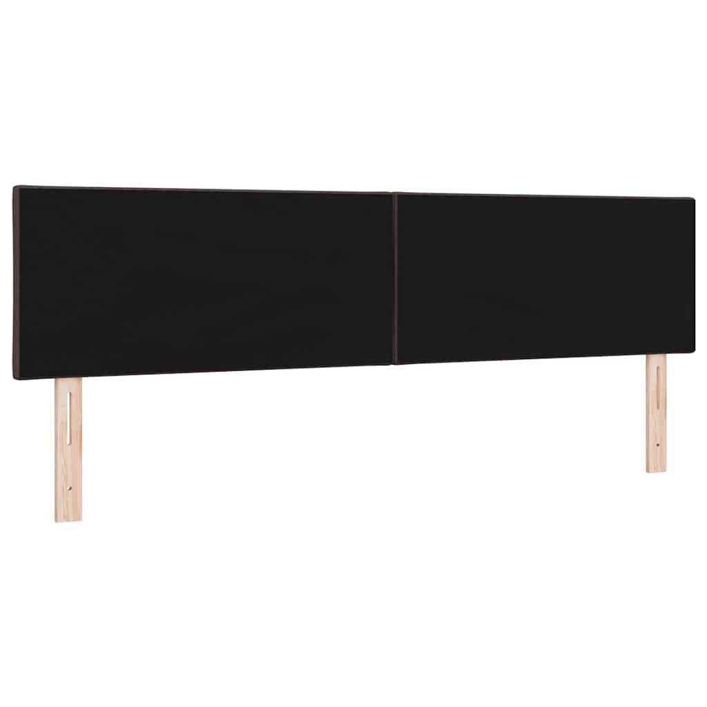 vidaXL Wezgłowie LED Brązowy 180 cm tkanina