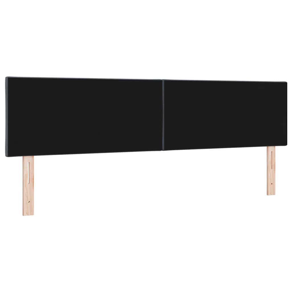 vidaXL Wezgłowie LED Ciemnoszary 180 cm Aksamit