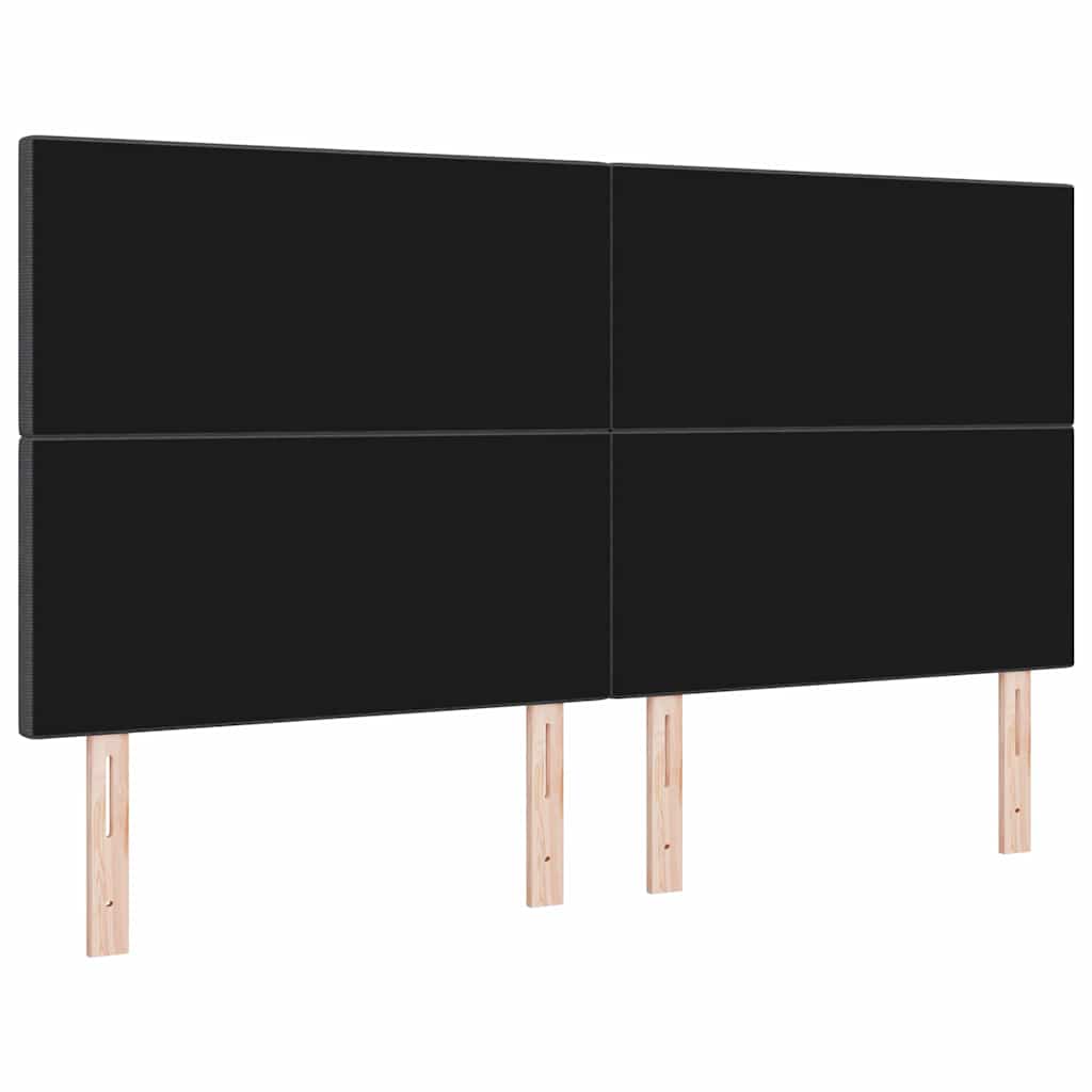 vidaXL Wezgłowie LED Ciemnoszary 180 cm Tkanina sztruksowa