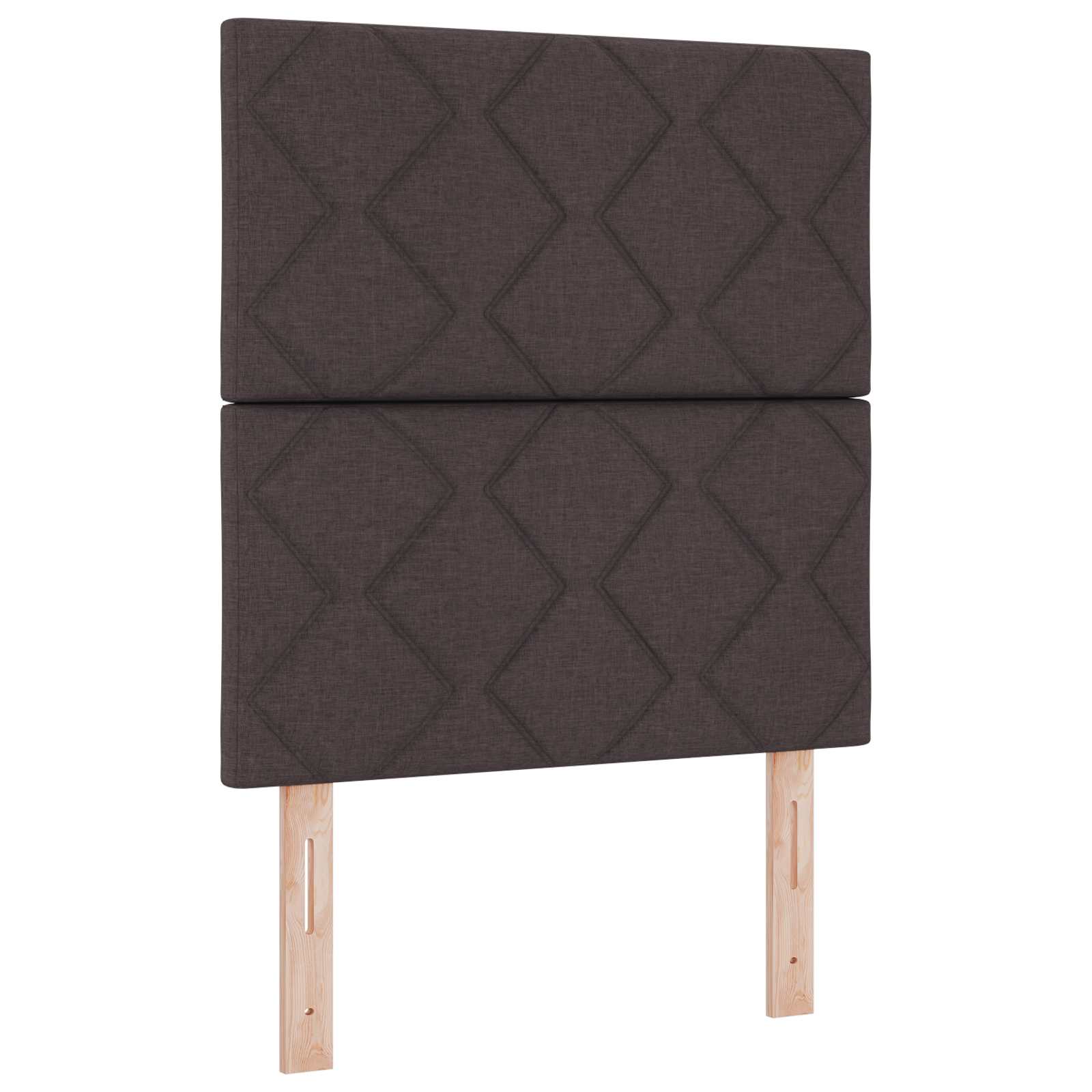 vidaXL Wezgłowie LED Jasnoszary 80 cm tkanina