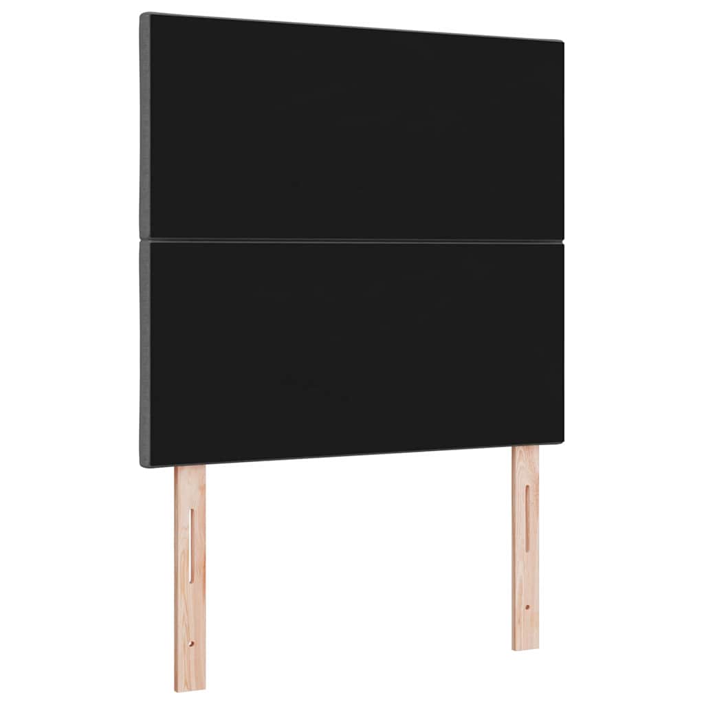 vidaXL Wezgłowie LED Szary 100 cm tkanina