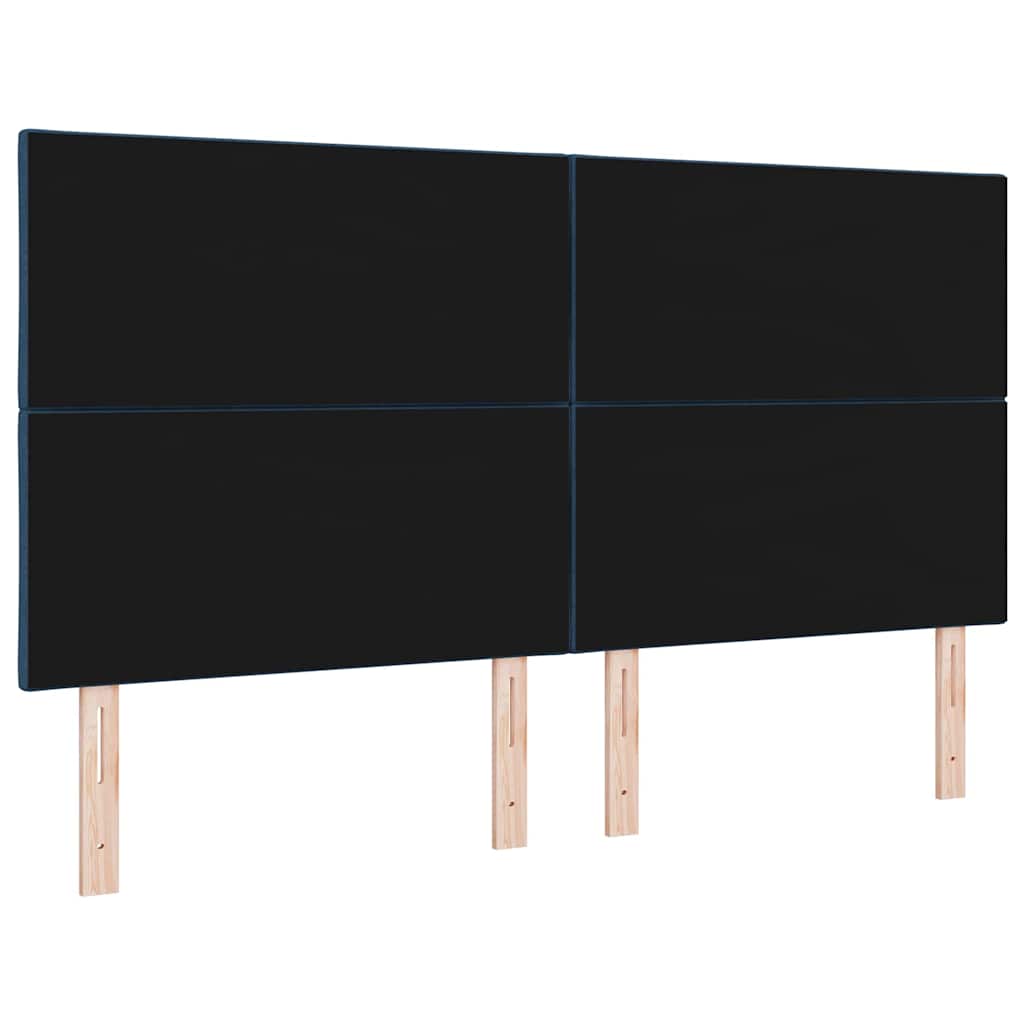 vidaXL Wezgłowie LED Jasnoszary 180 cm tkanina