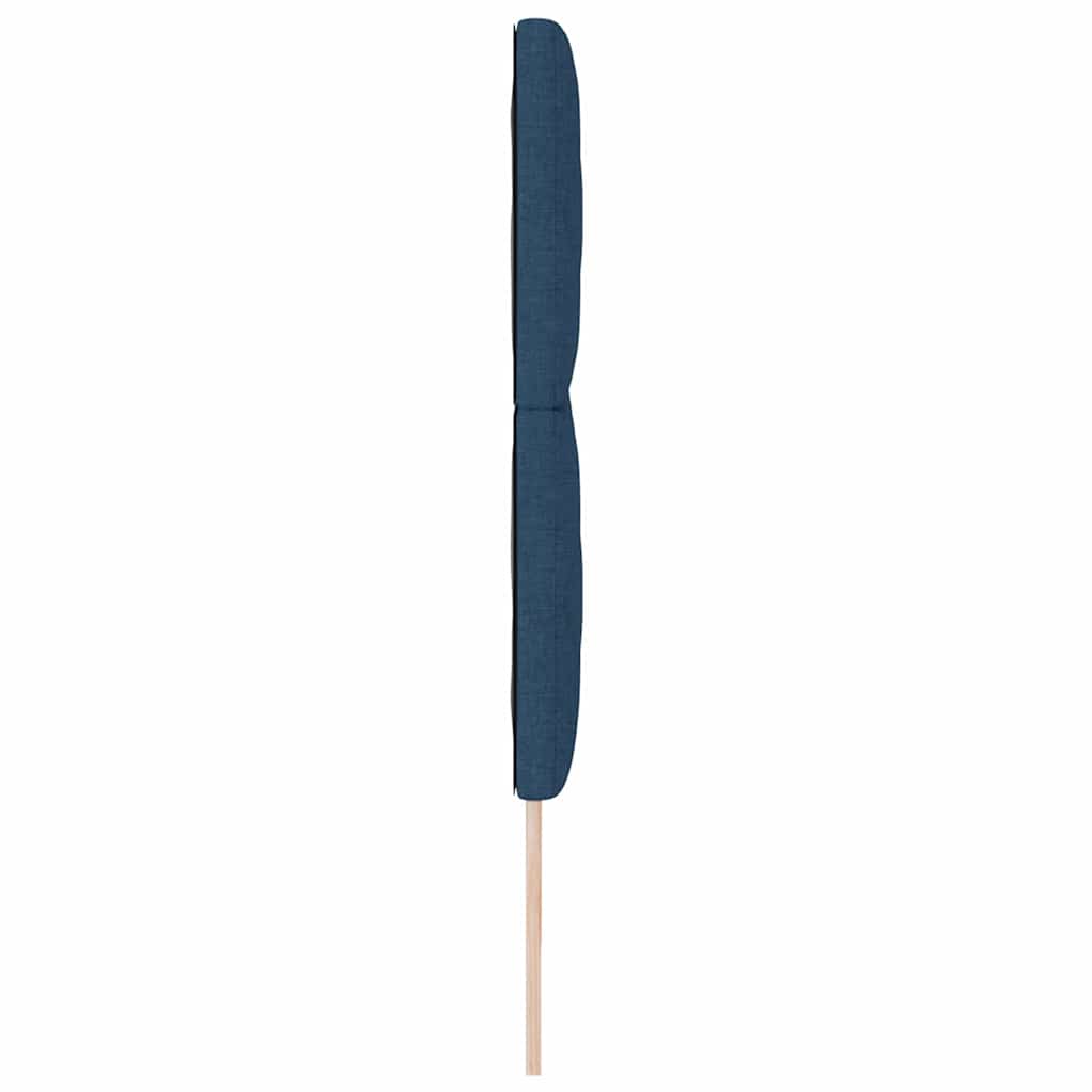 vidaXL Wezgłowie LED Jasnoszary 180 cm tkanina