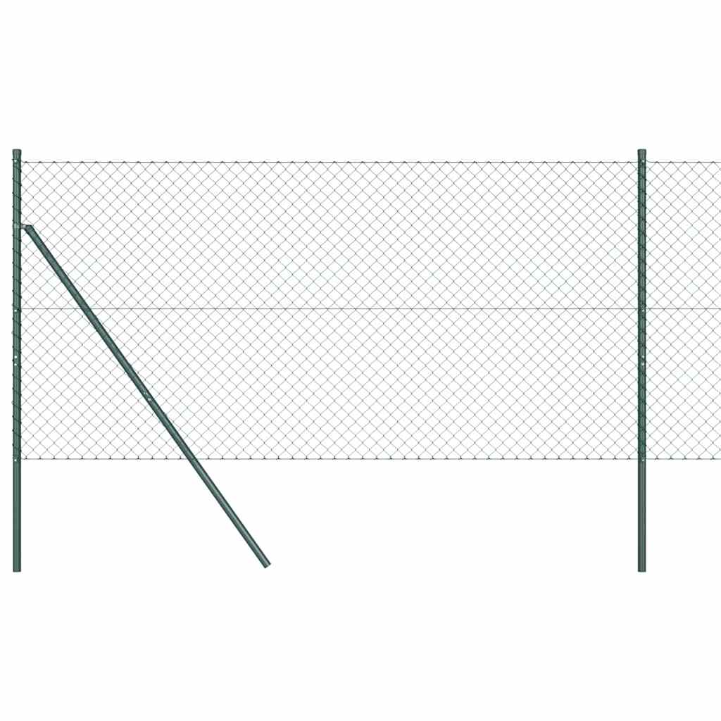 vidaXL Ogrodzenie spawane do mocowania w gruncie 10 x 1 m (S x W)