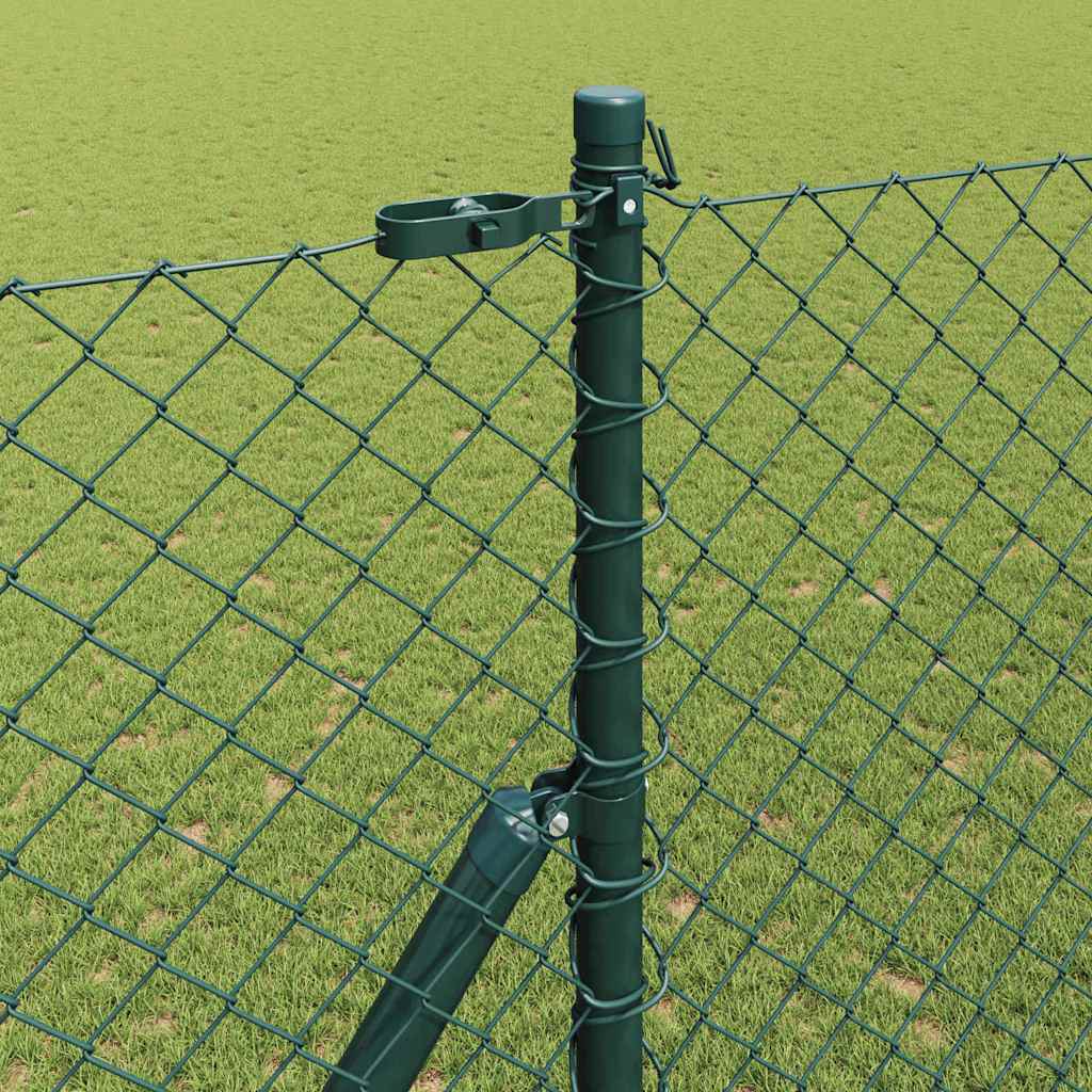 vidaXL Ogrodzenie spawane do mocowania w gruncie 10 x 1,6 m (S x W)