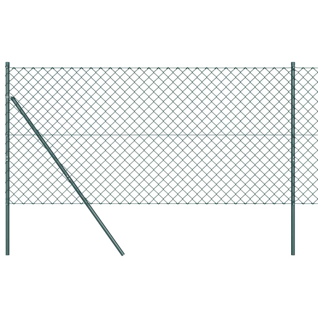 vidaXL Ogrodzenie spawane do mocowania w gruncie 10 x 1,2 m (S x W)