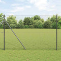 vidaXL Ogrodzenie spawane do mocowania w gruncie 10 x 1,6 m (S x W)