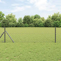 vidaXL Ogrodzenie spawane do mocowania w gruncie 10 x 0,8 m (S x W)